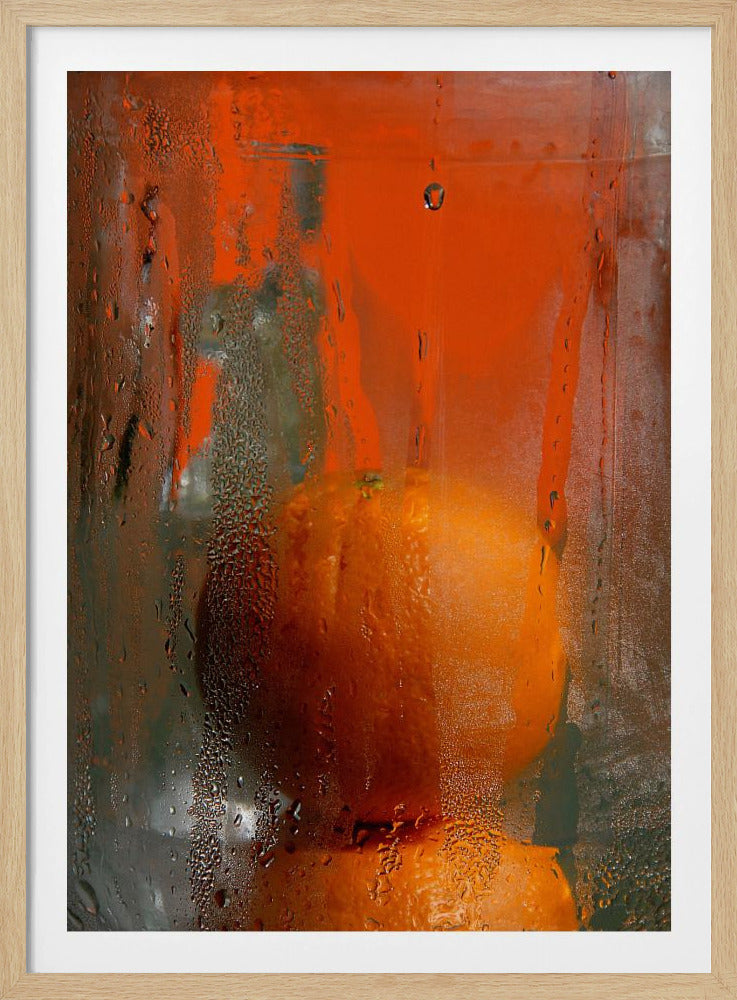 Orange Kammer | Poster - Kunstdruck