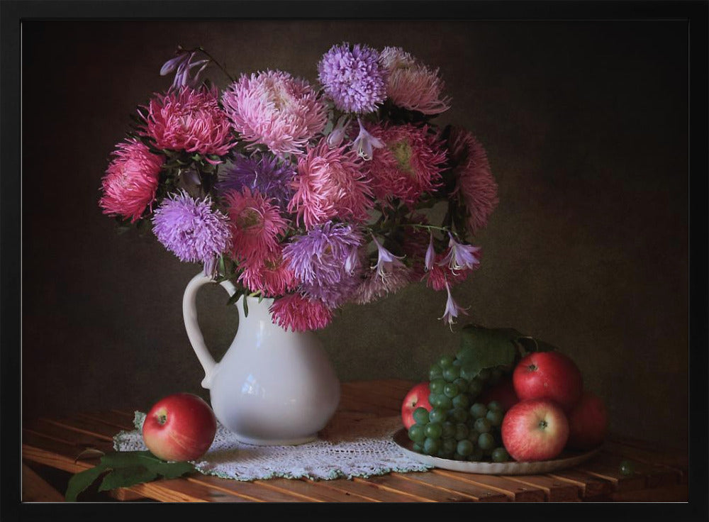 August-Geschenke des Gartens | Poster - Kunstdruck