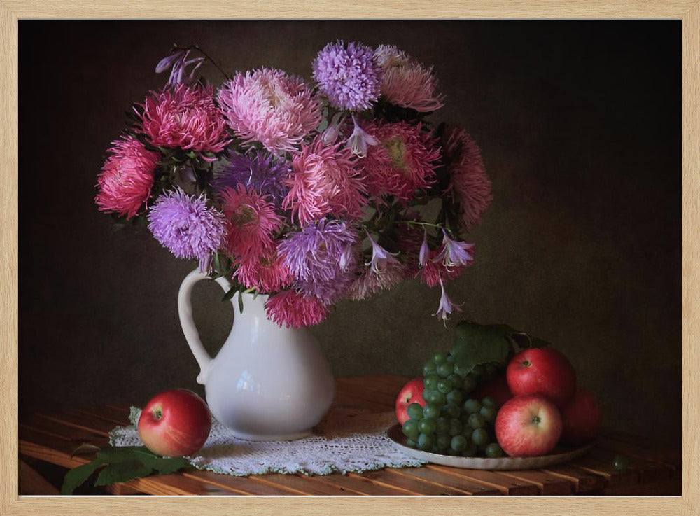 August-Geschenke des Gartens | Poster - Kunstdruck