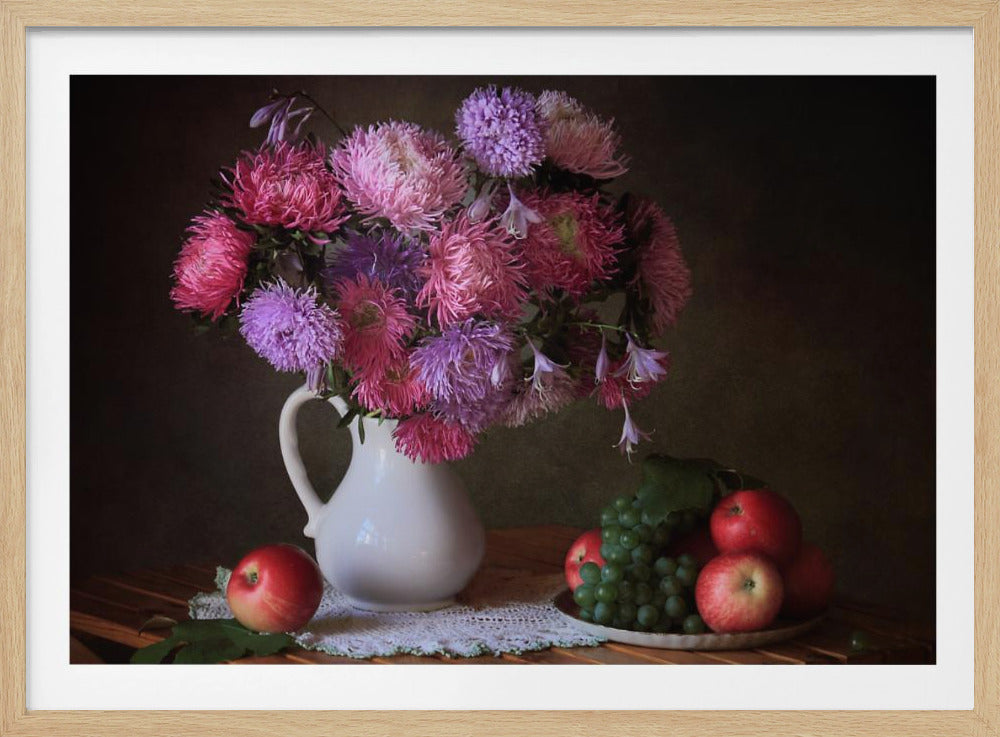 August-Geschenke des Gartens | Poster - Kunstdruck