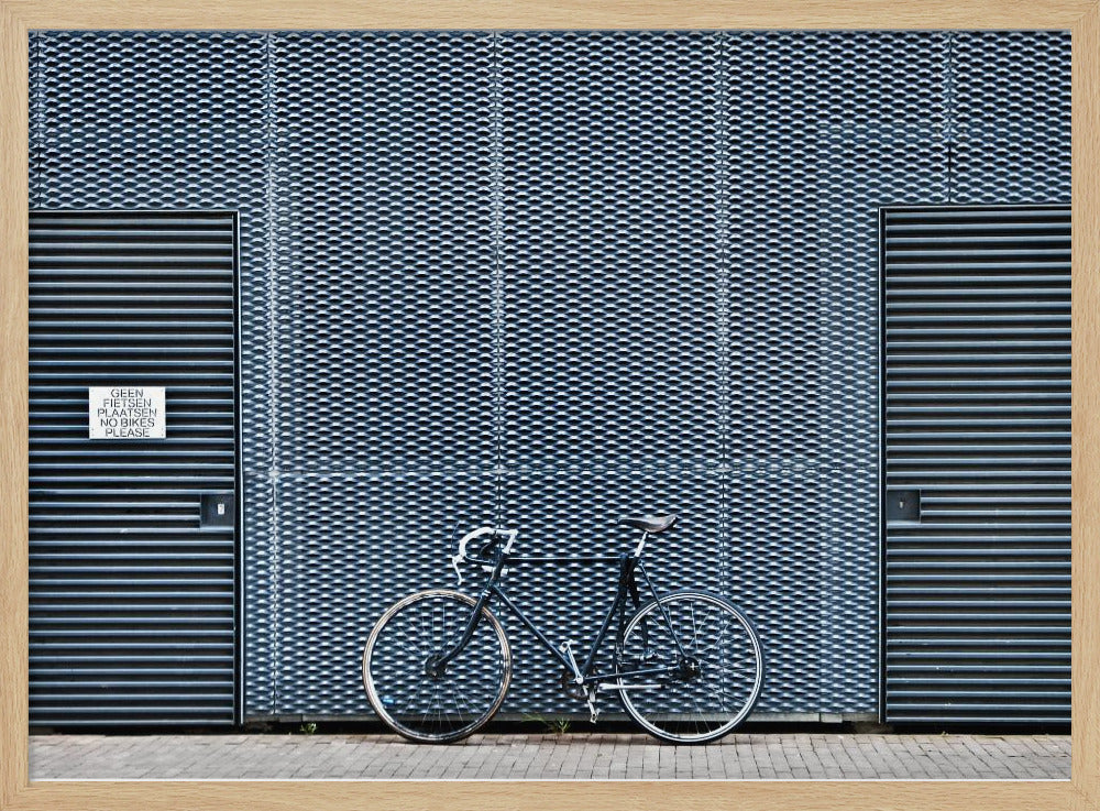 No bicicletas por favor Posters  - Impresiones de Arte