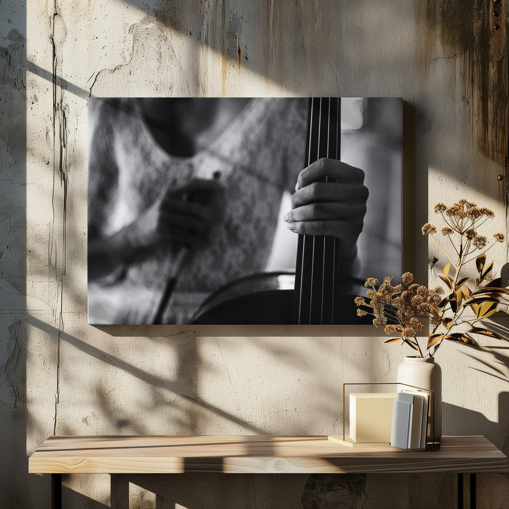 Pause für das Cello | Leinwand-Bilder