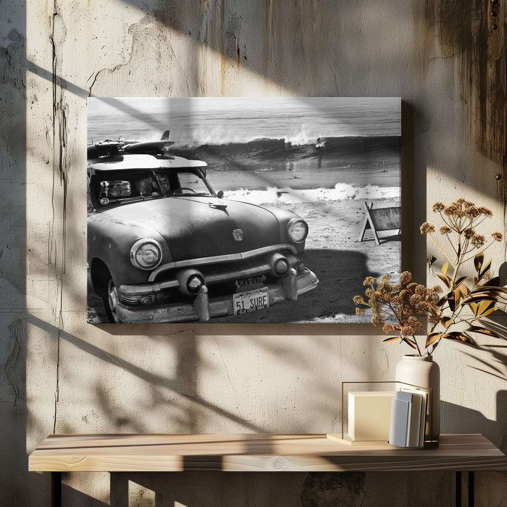 Klasyczny Ford Woody | Wydruki na łótnie