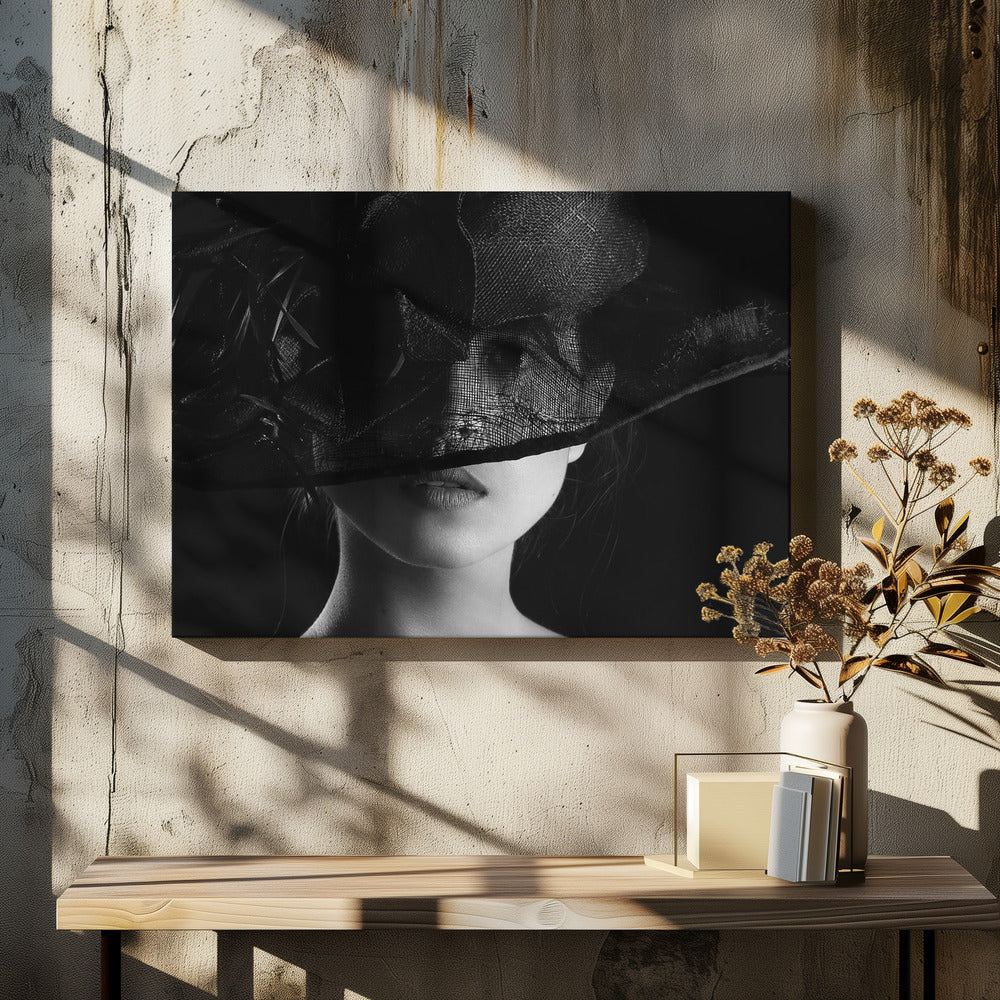 Tyttö hatussa | Canvastaulut