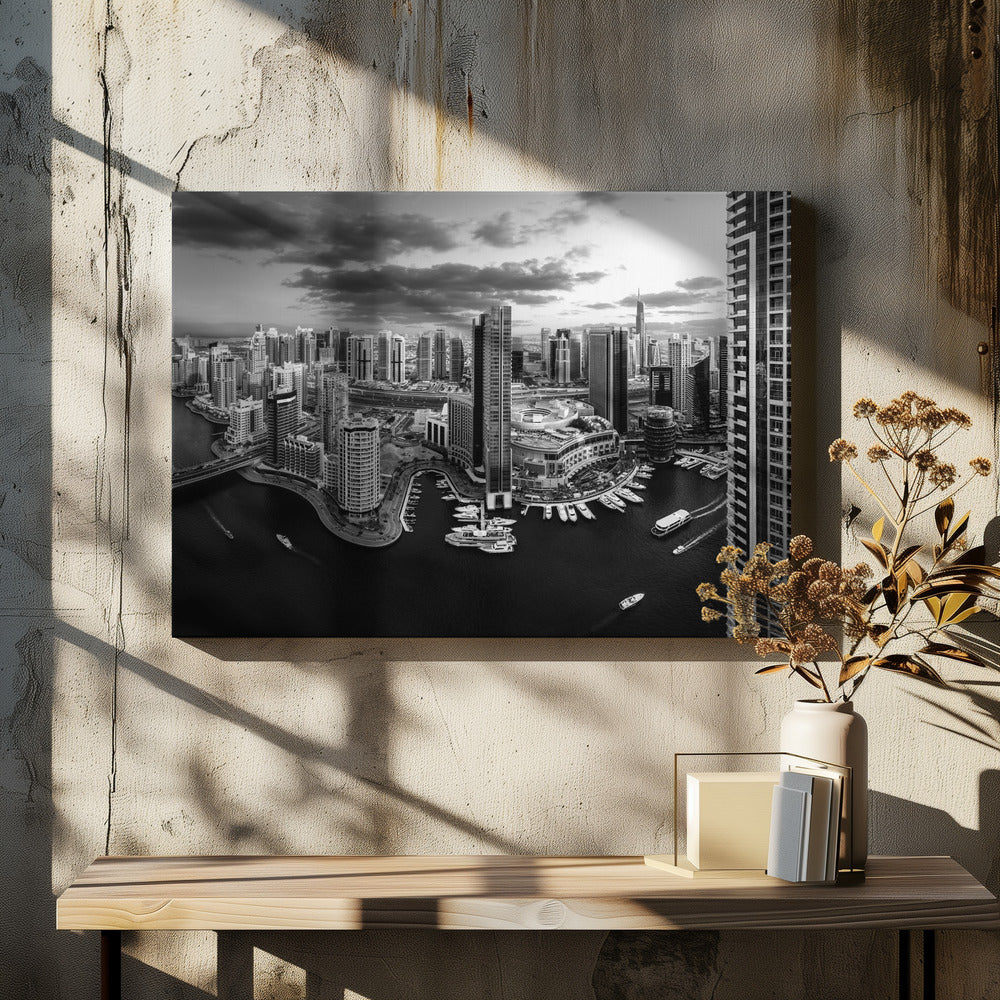 Dubain venesatama | Canvastaulut