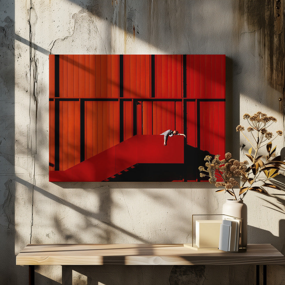 Dreaming in Scarlet | Canvas