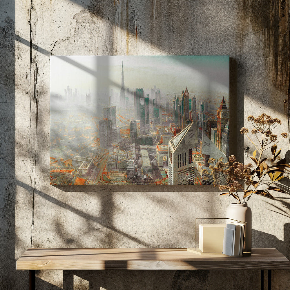 Twin Tower-Dubaï | Tableaux sur Toile