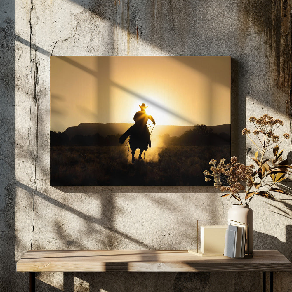 Kowboj | Wydruki na łótnie