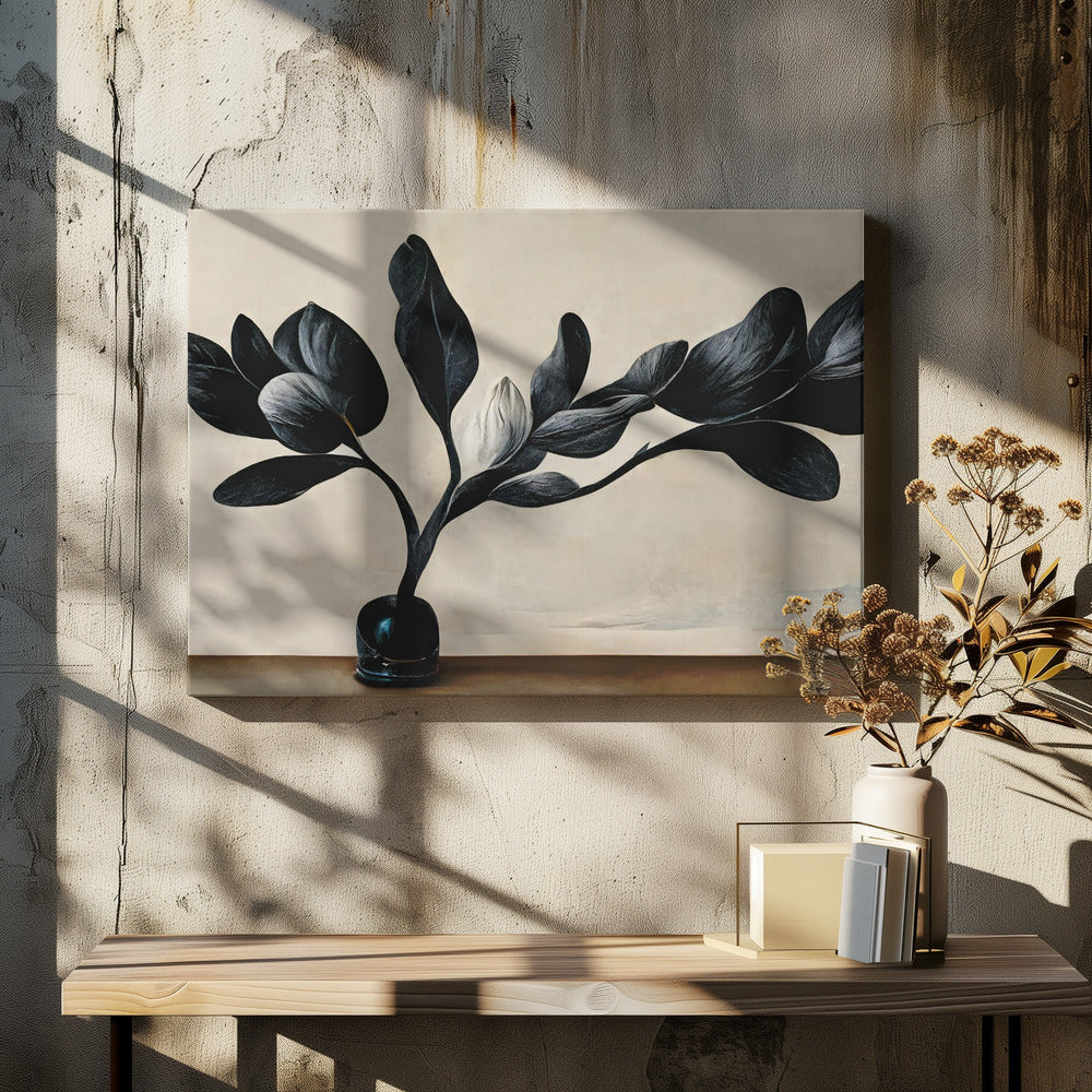 Musta magnolia | Canvastaulut