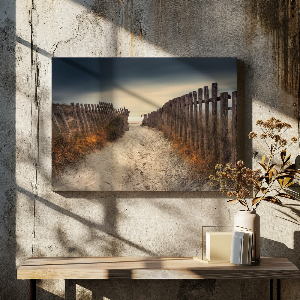 Der Weg, der zu dir führte | Leinwand-Bilder