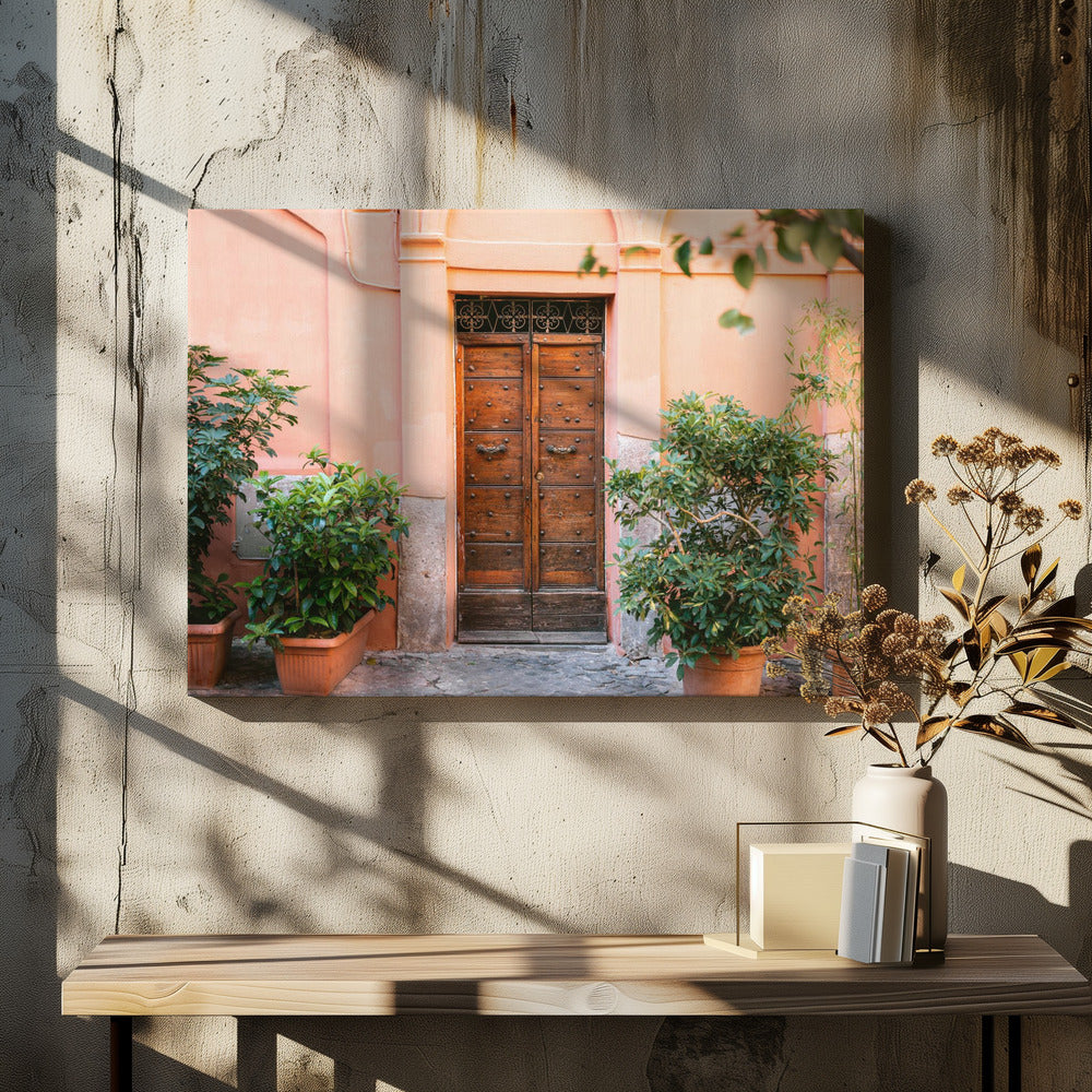 Die Trastevere-Tür | Leinwand