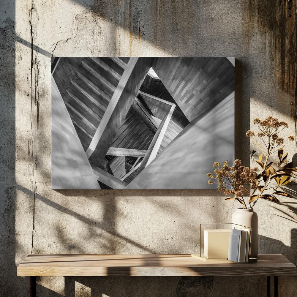 Escaleras como Escher | Impresiones en Lienzo