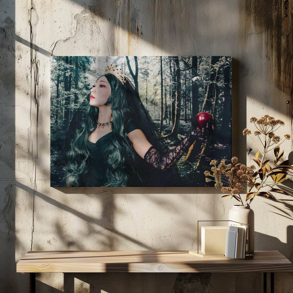 Taianomainen punainen omena. Canvastaulut