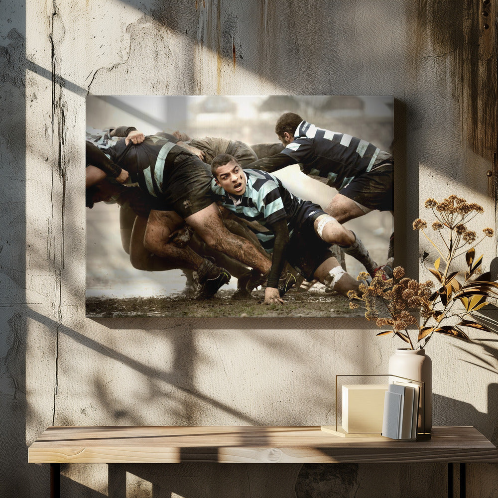 Rugby al estilo antiguo | Impresiones en Lienzo