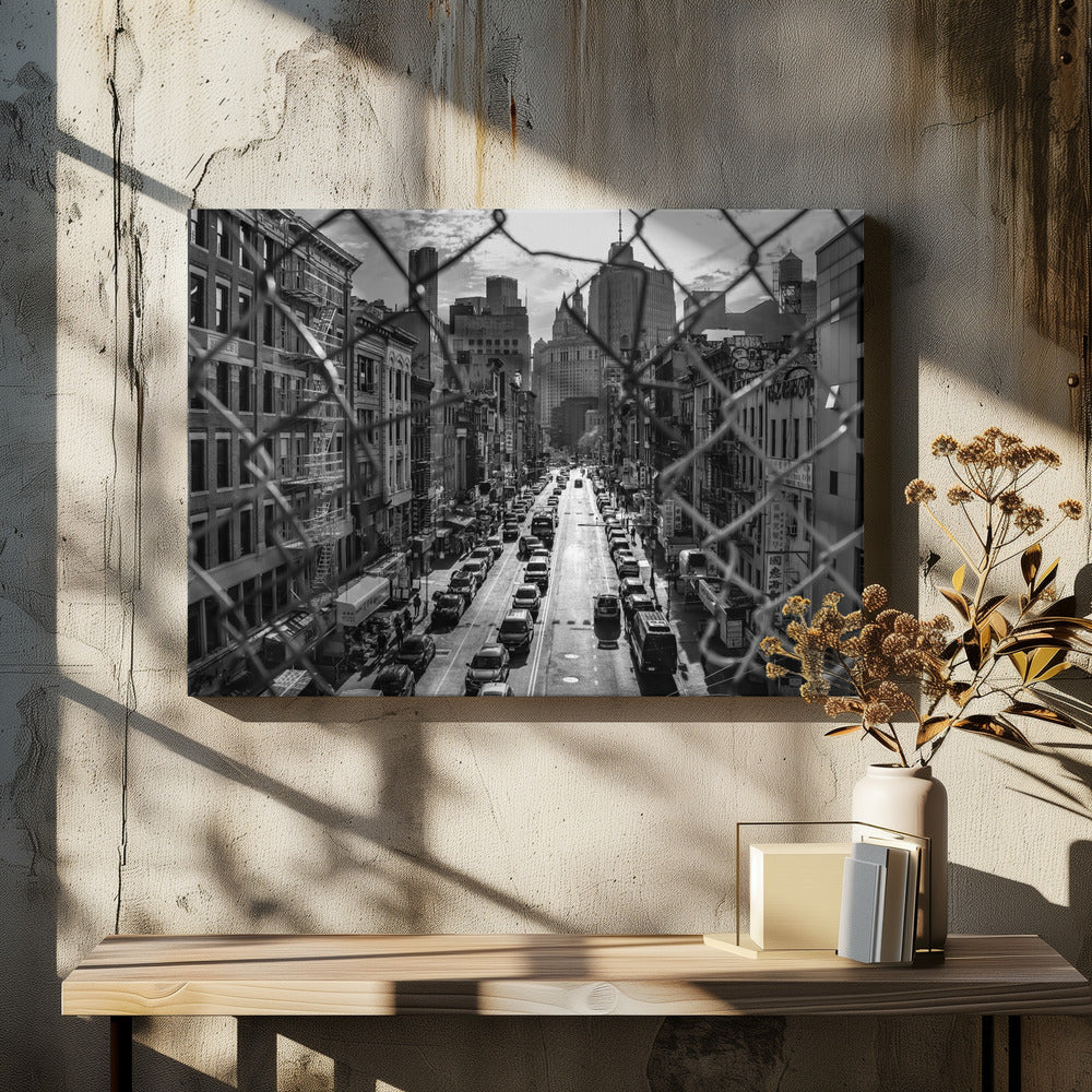 Nowy Jork / China Town | Wydruki na łótnie