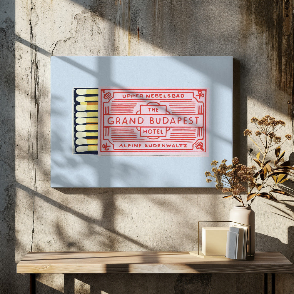 The Grand Budapest Hotel Poster | Canvas
