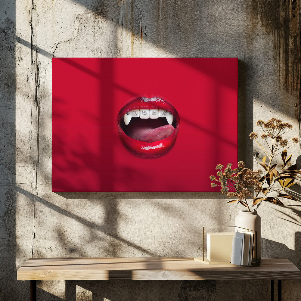 Vampire braces | Canvas