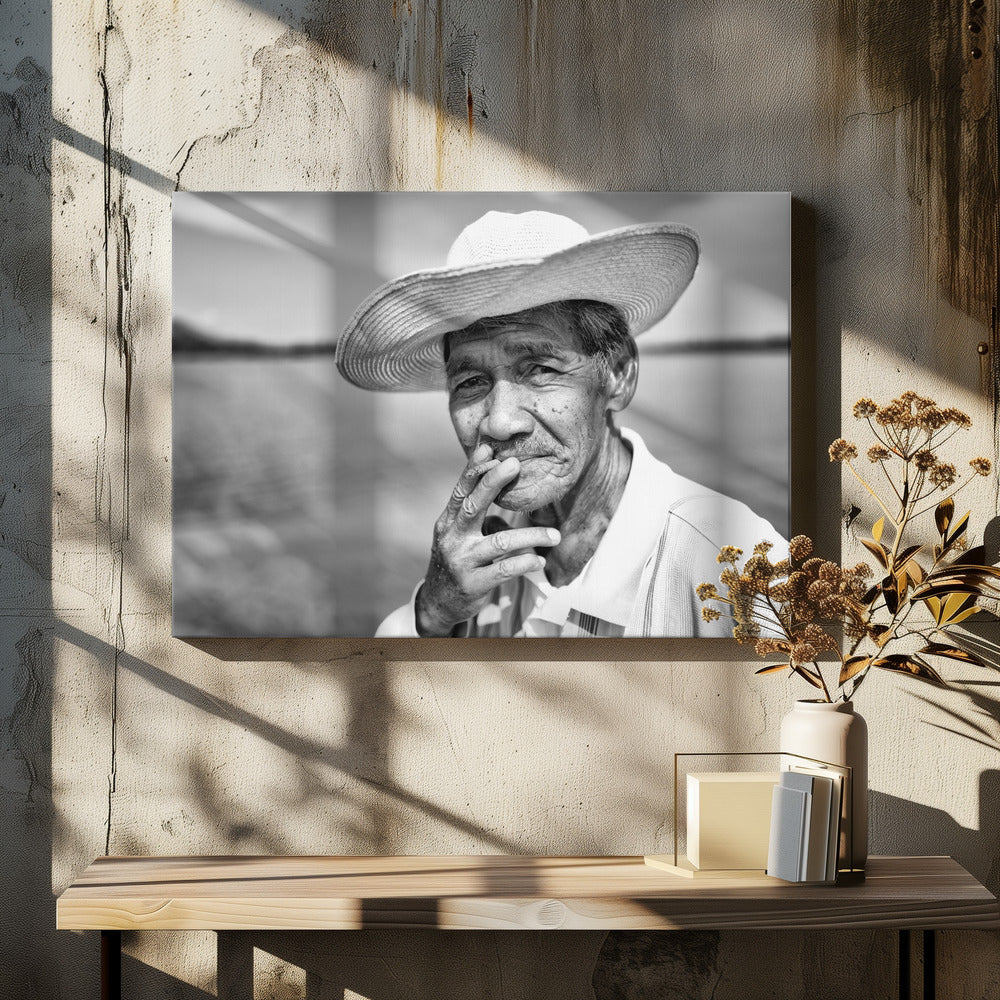 Viejo pescador | Impresiones en Lienzo