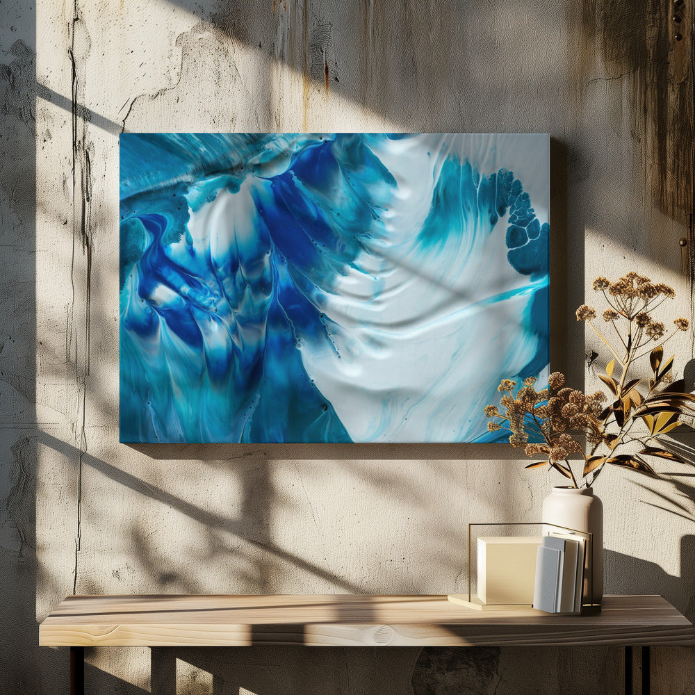 Onde invernali | Stampe su Tela