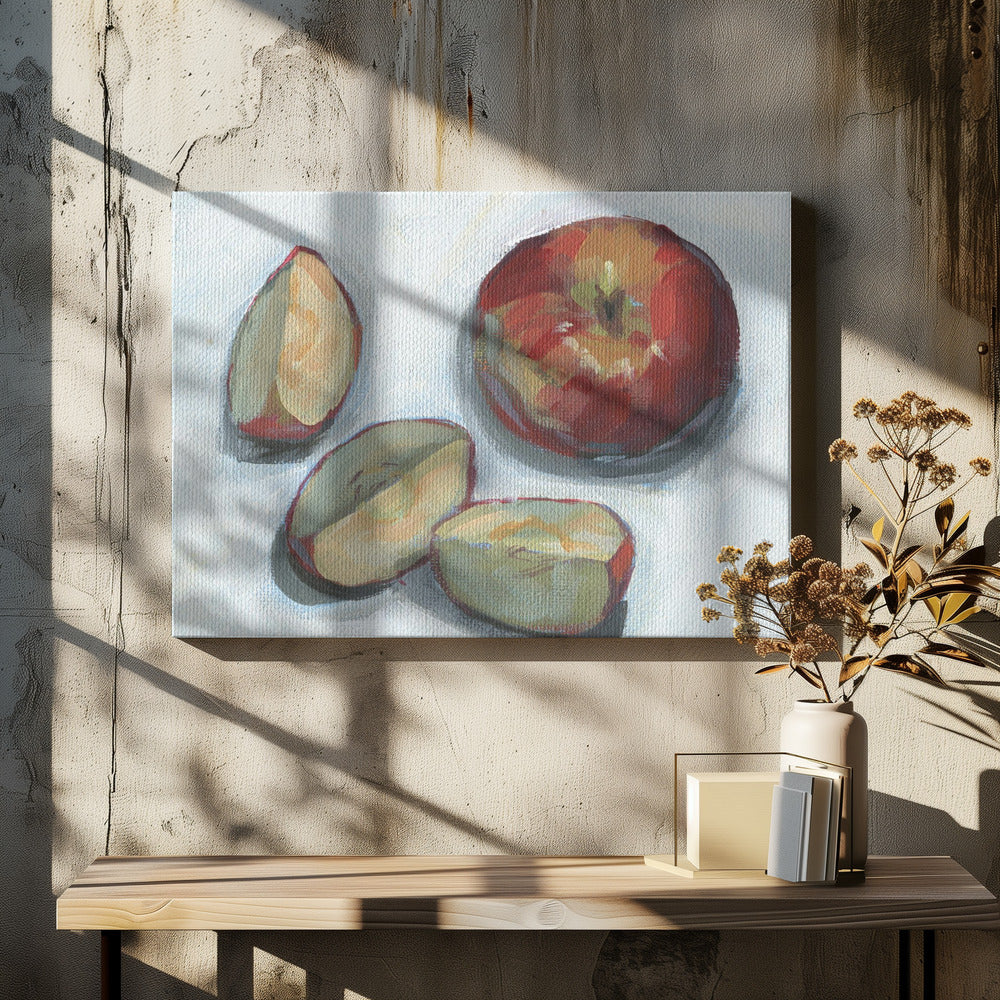 Sliced Apple 8x10 | Canvas