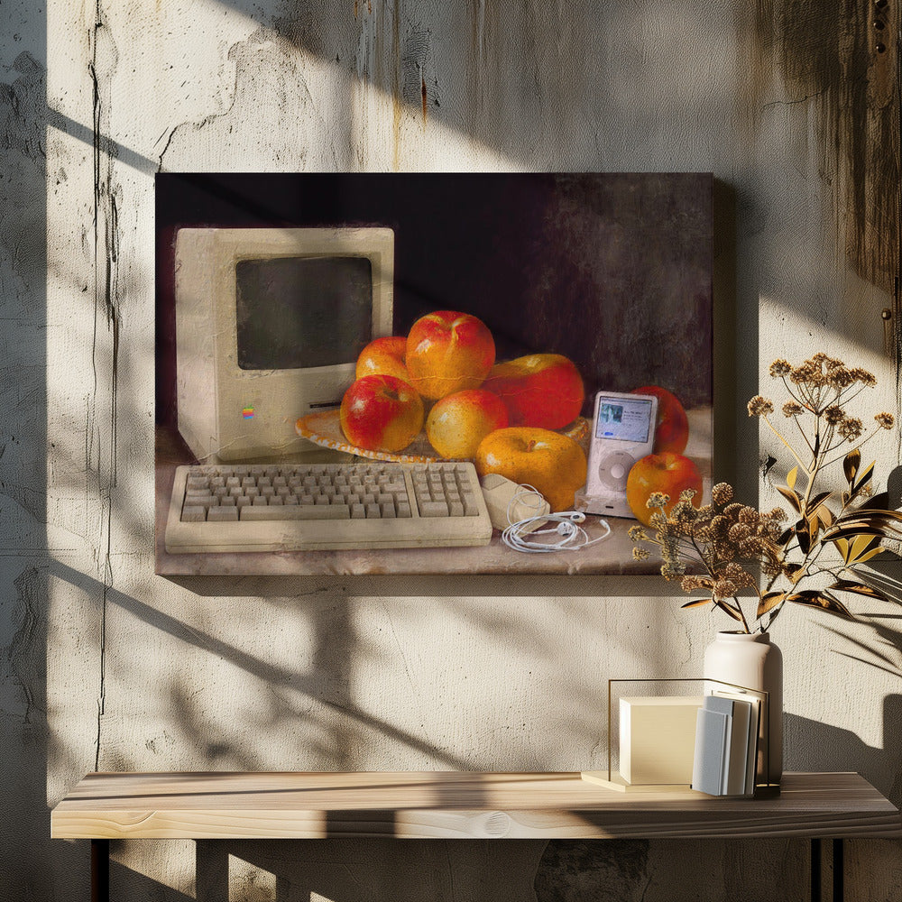 Ajattele omenoissa | Canvastaulut