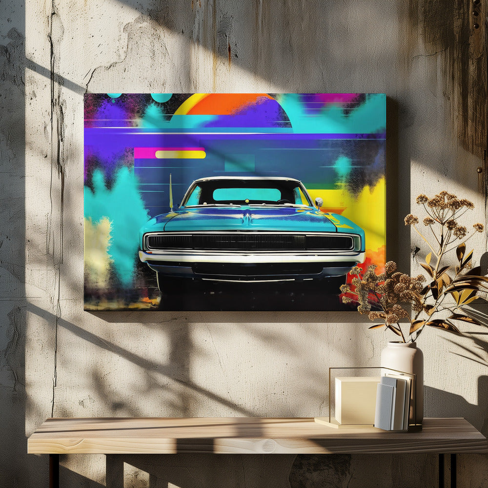 Graffiti machine series | Canvas