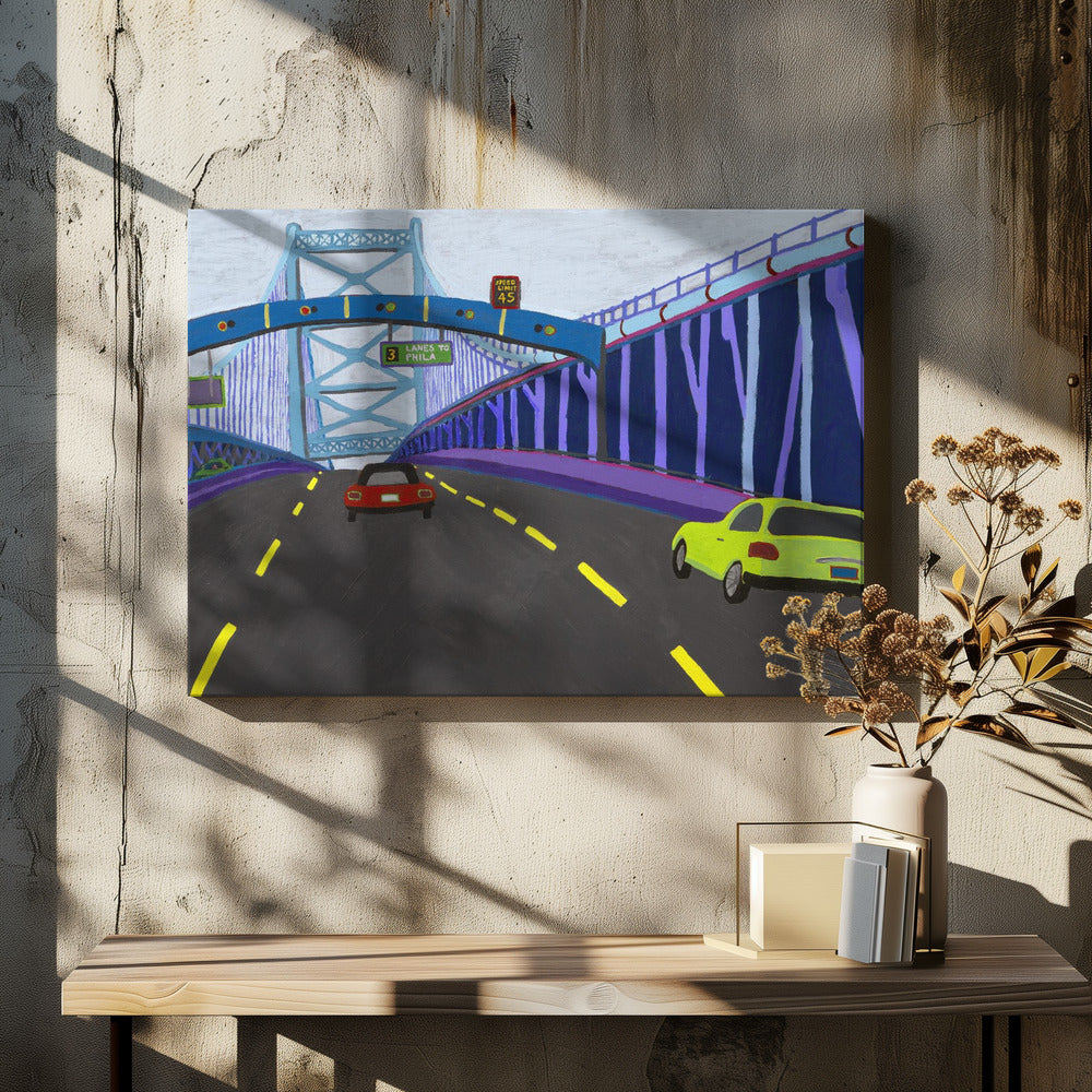 Ben Franklin Bridge | Canvas