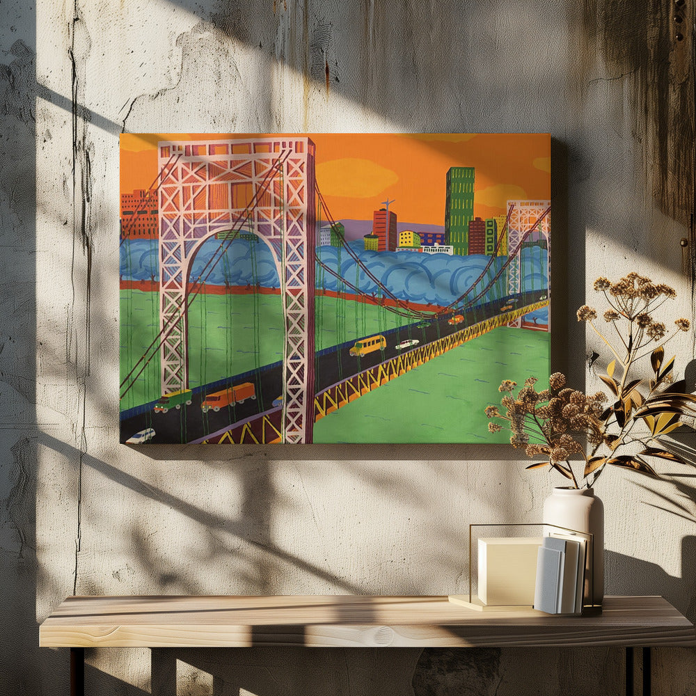 Most George’a Washingtona | Wydruki na łótnie