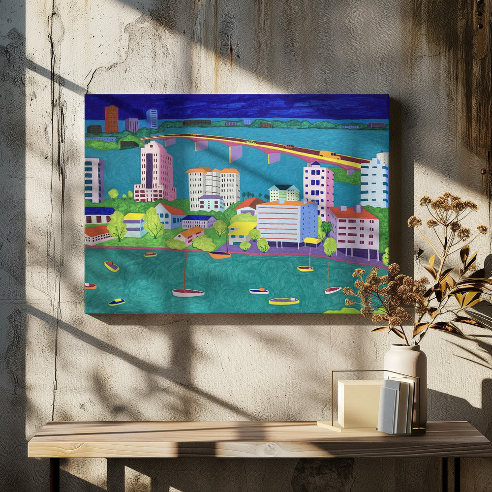 W drodze do St Armands | Wydruki na łótnie