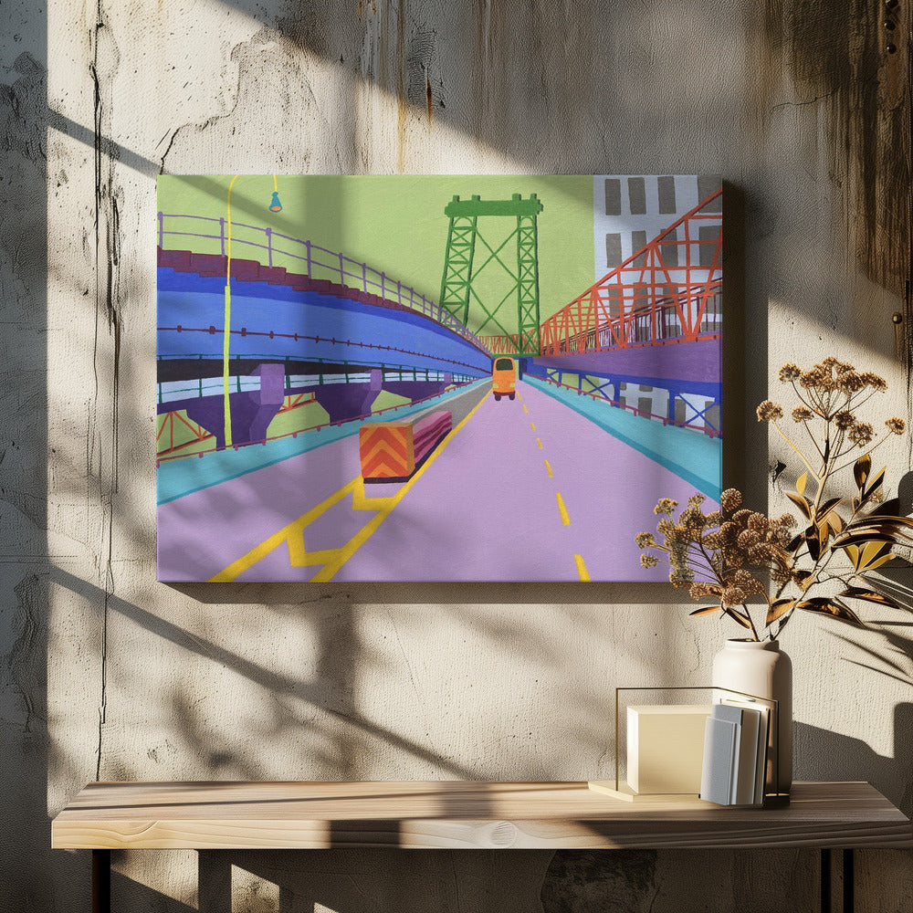 Most Williamsburg | Wydruki na łótnie