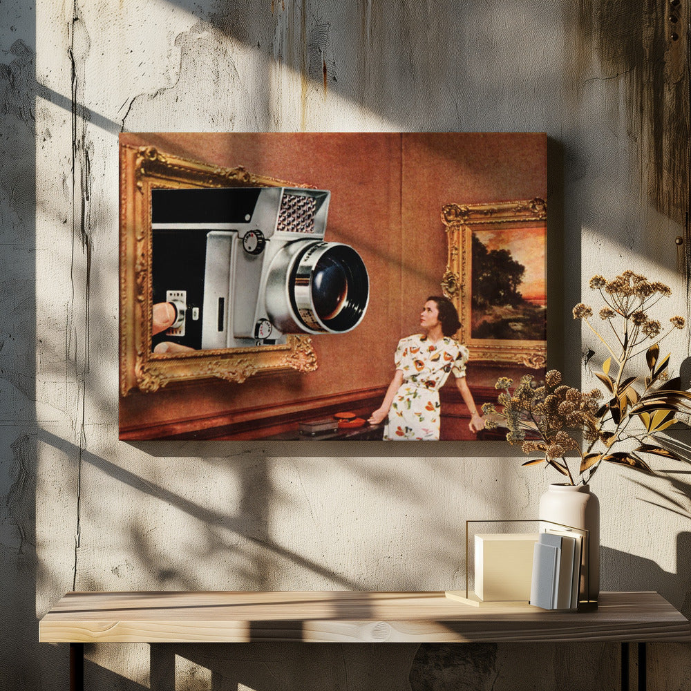 Kunst ist objektiv | Leinwand