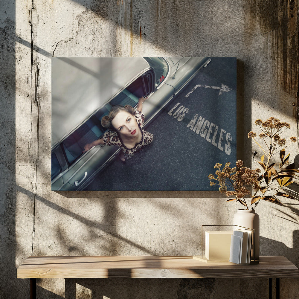 Droga Hollywood | Wydruki na łótnie