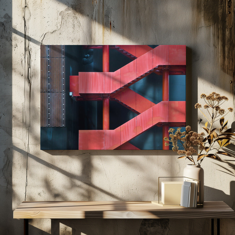 rote Route | Leinwand-Bilder