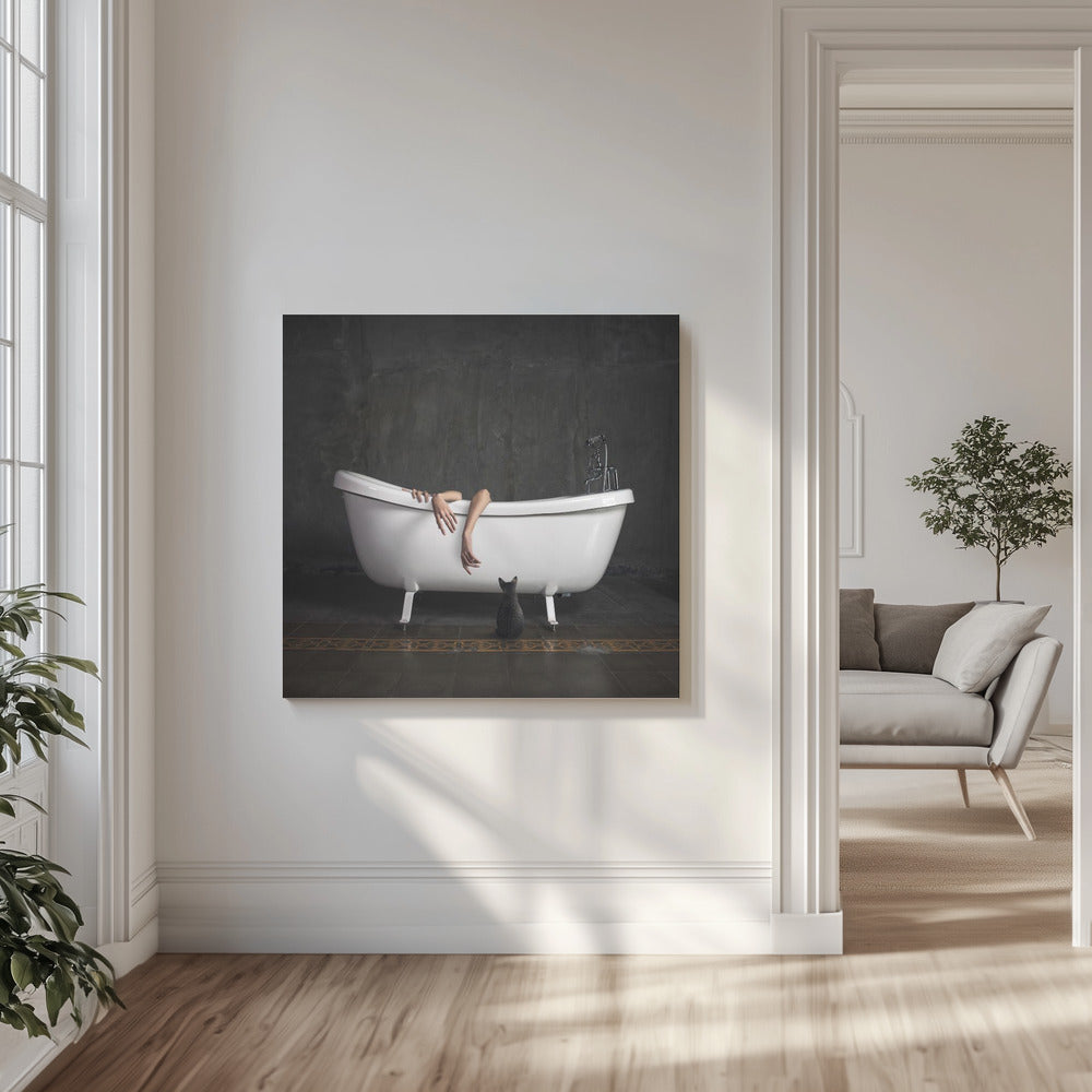 Bathroom Stories I | Canvas