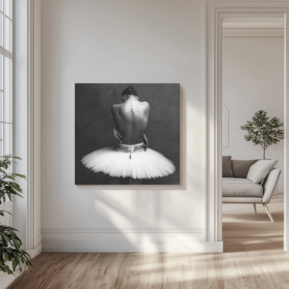 plecy baletnicy 2 | Wydruki na łótnie