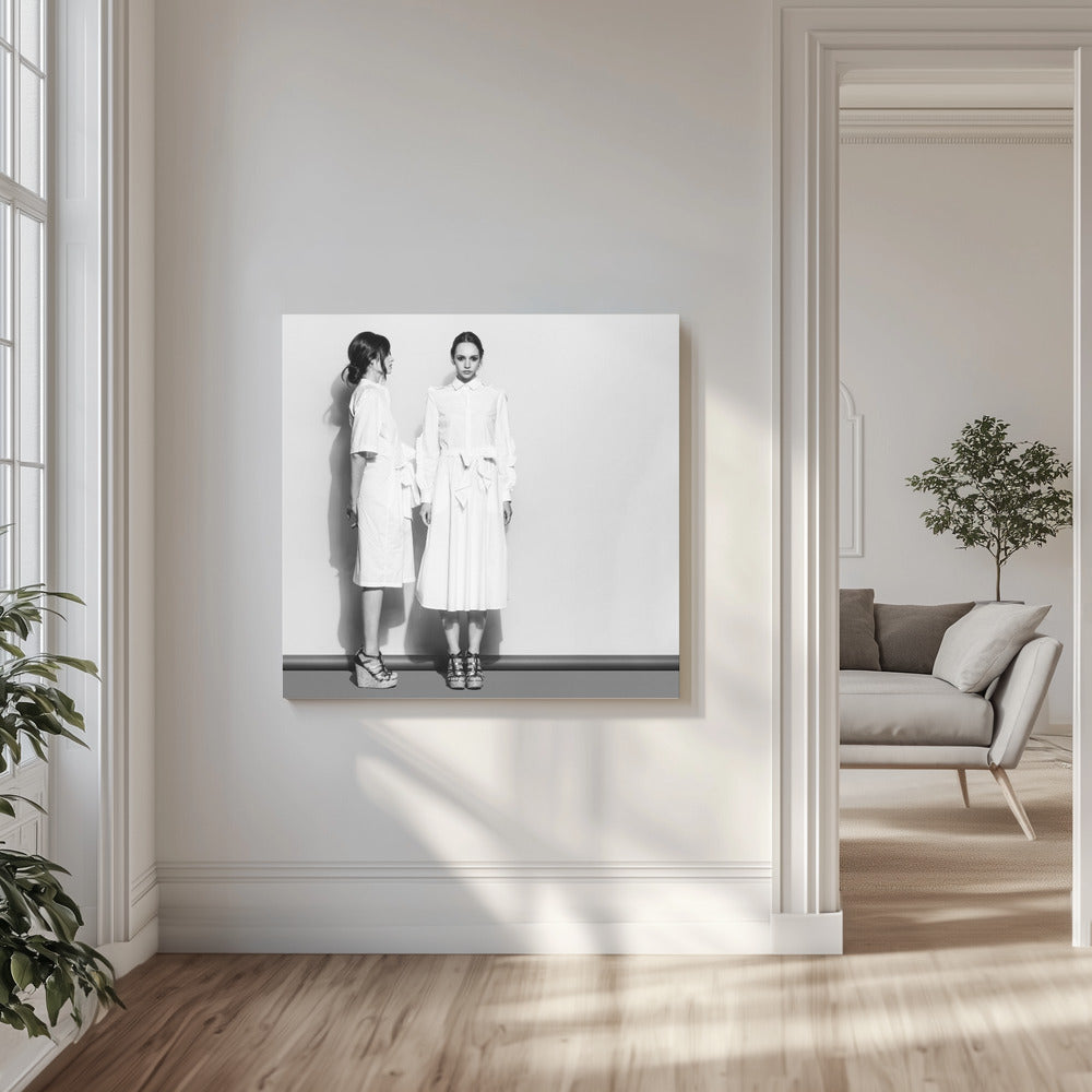 dos modelos | Impresiones en Lienzo