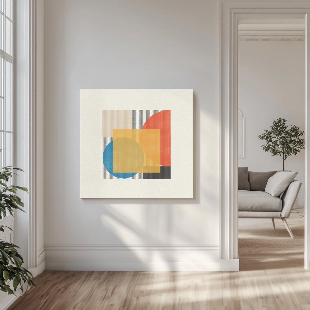 Midcentury Modern -esine nro 2 | Canvastaulut