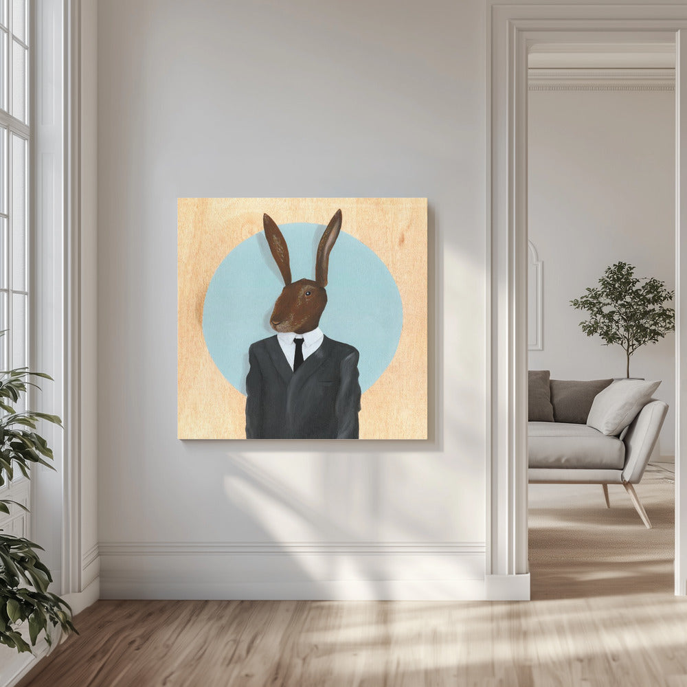 David Lynch Kaninchen | Leinwand-Bilder