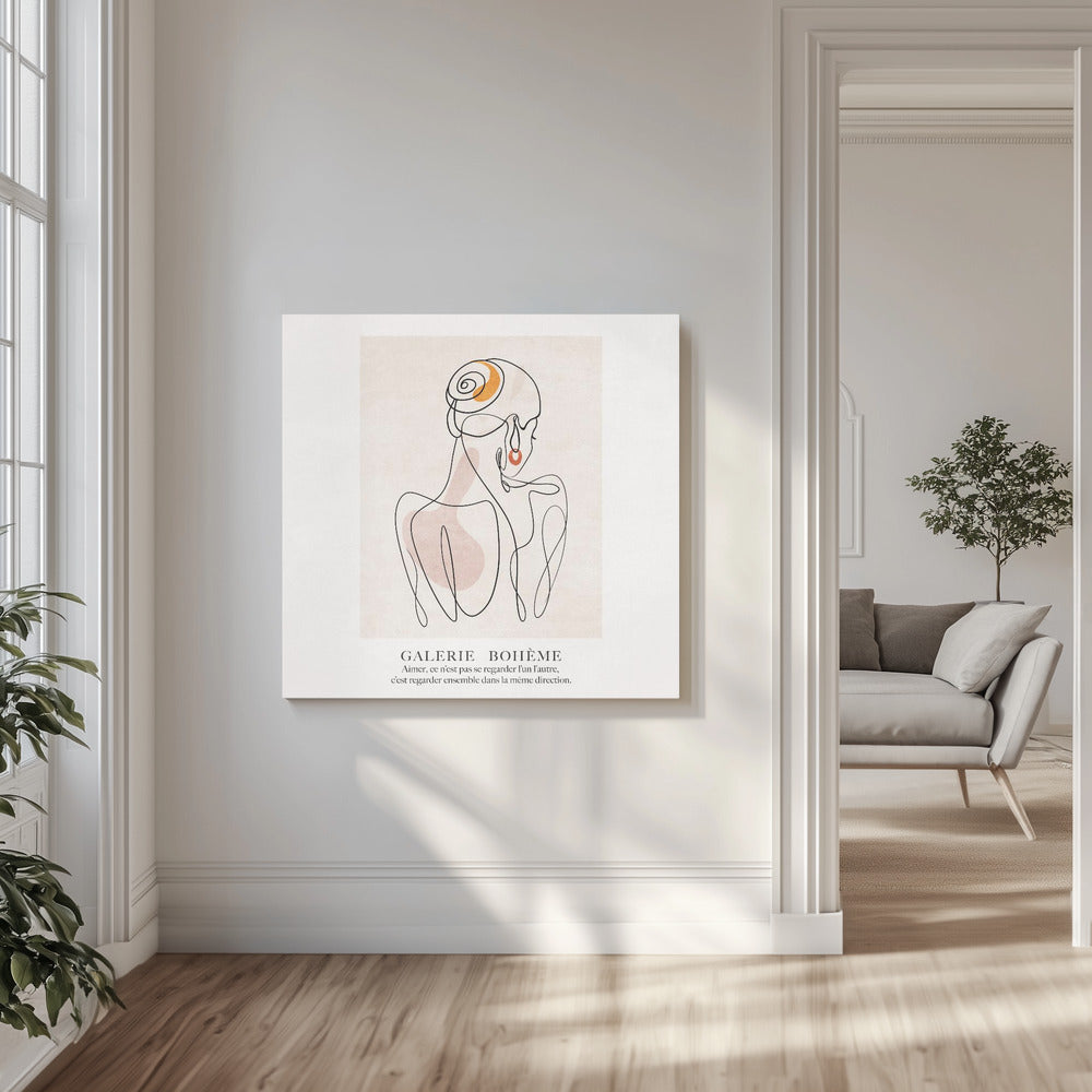 Les filles de la ligne | Tableaux sur Toile
