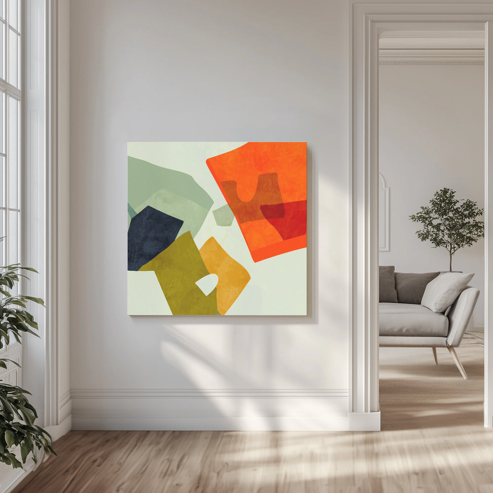 Kształty i linie 6 | Wydruki na łótnie