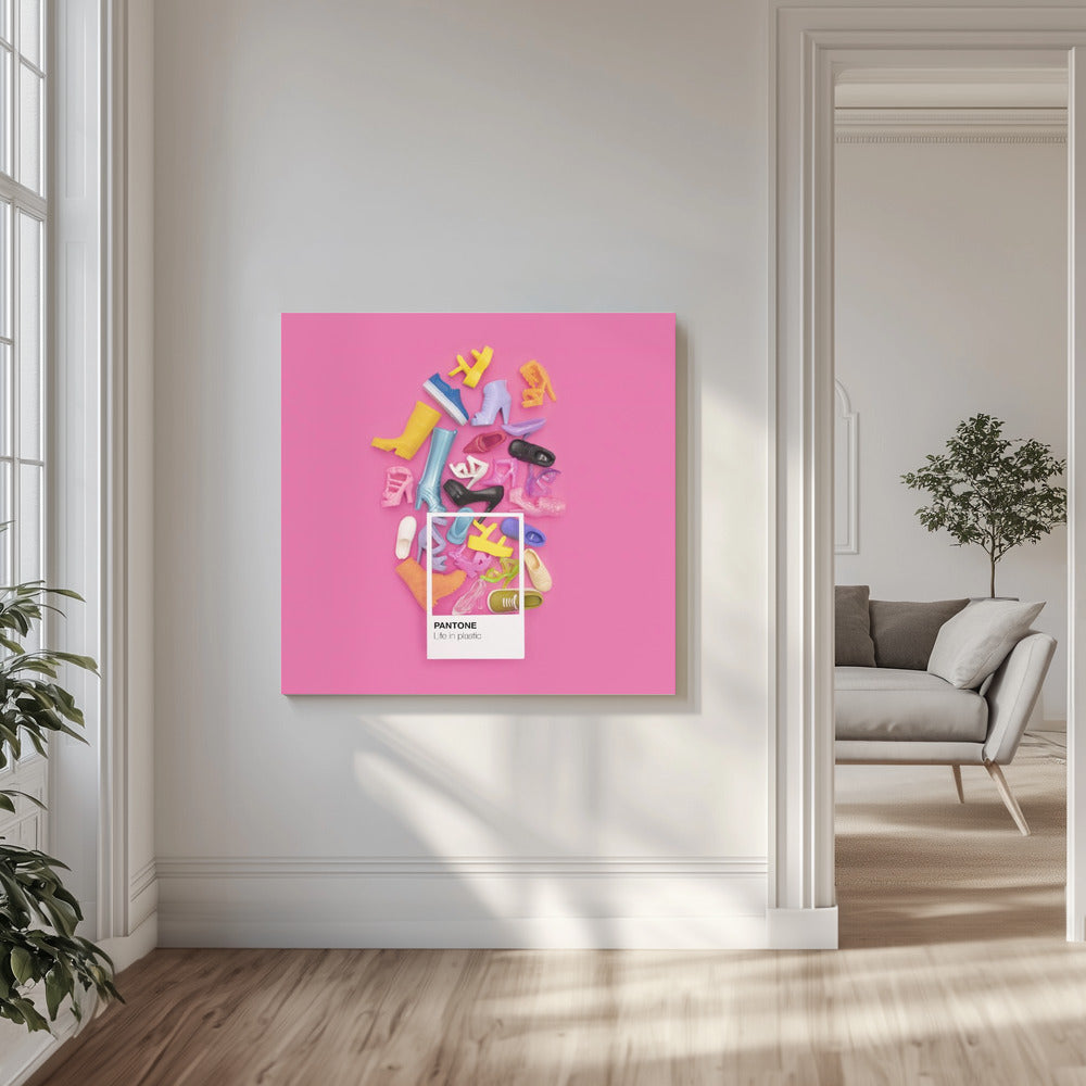 Życie w plastiku | Wydruki na łótnie