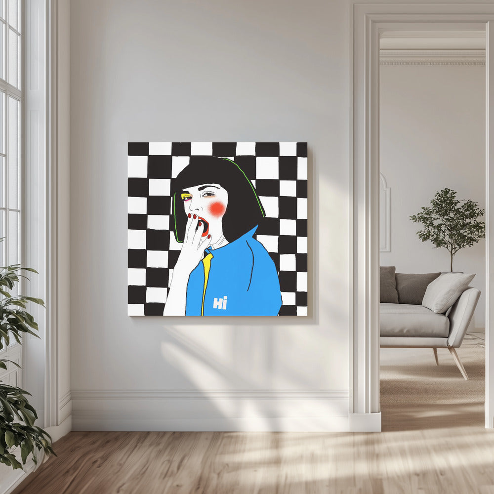 Za późno dla mnie, muszę iść do domu | Wydruki na łótnie