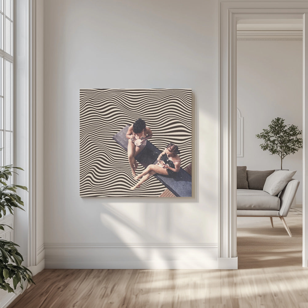 Universaali BFF - Vertigo-kahvikeskustelu | Canvastaulut