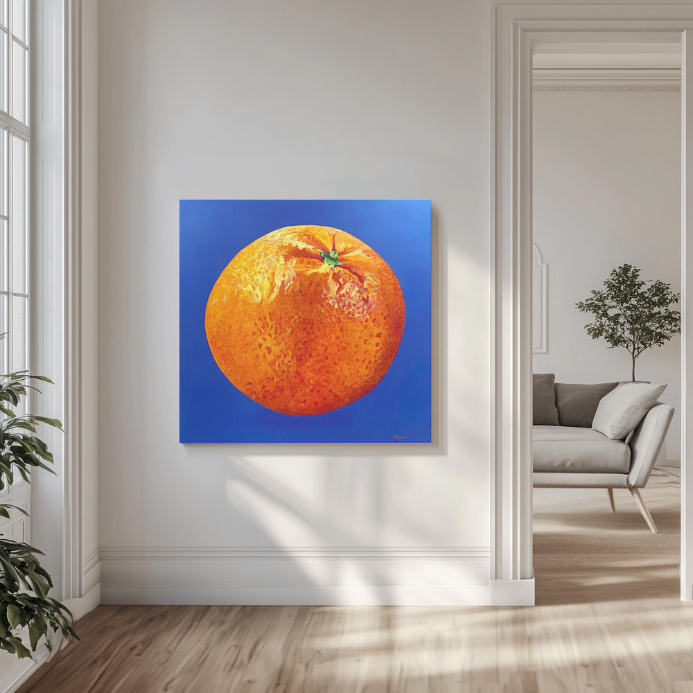 Große Orange | Leinwand