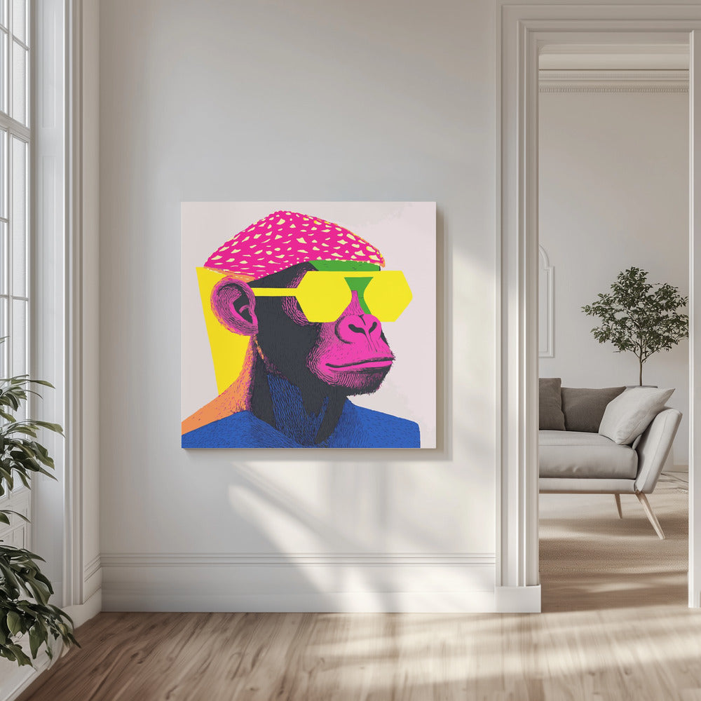 Viileä apina | Canvastaulut