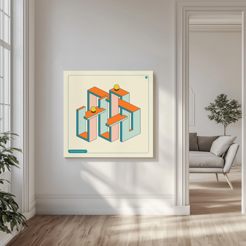 Mahdottomat geometriset muodot 30 | Canvastaulut