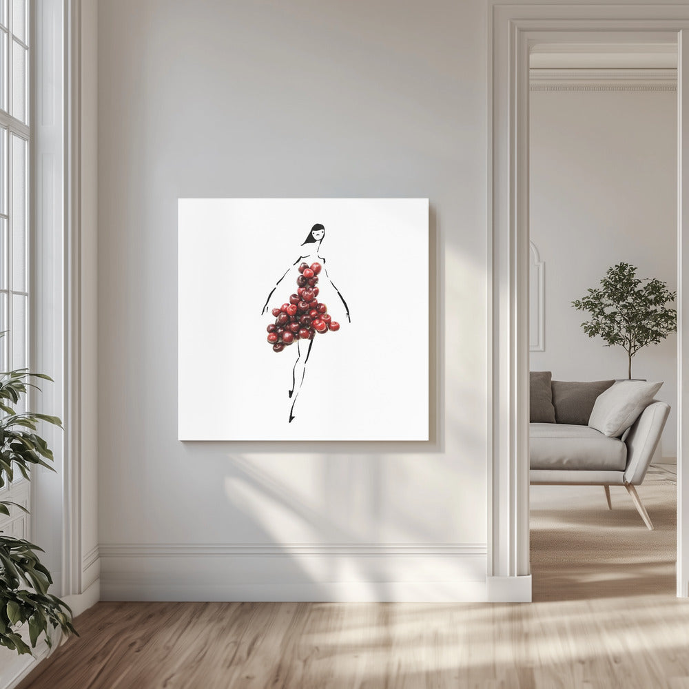 Kirschbombe | Leinwand