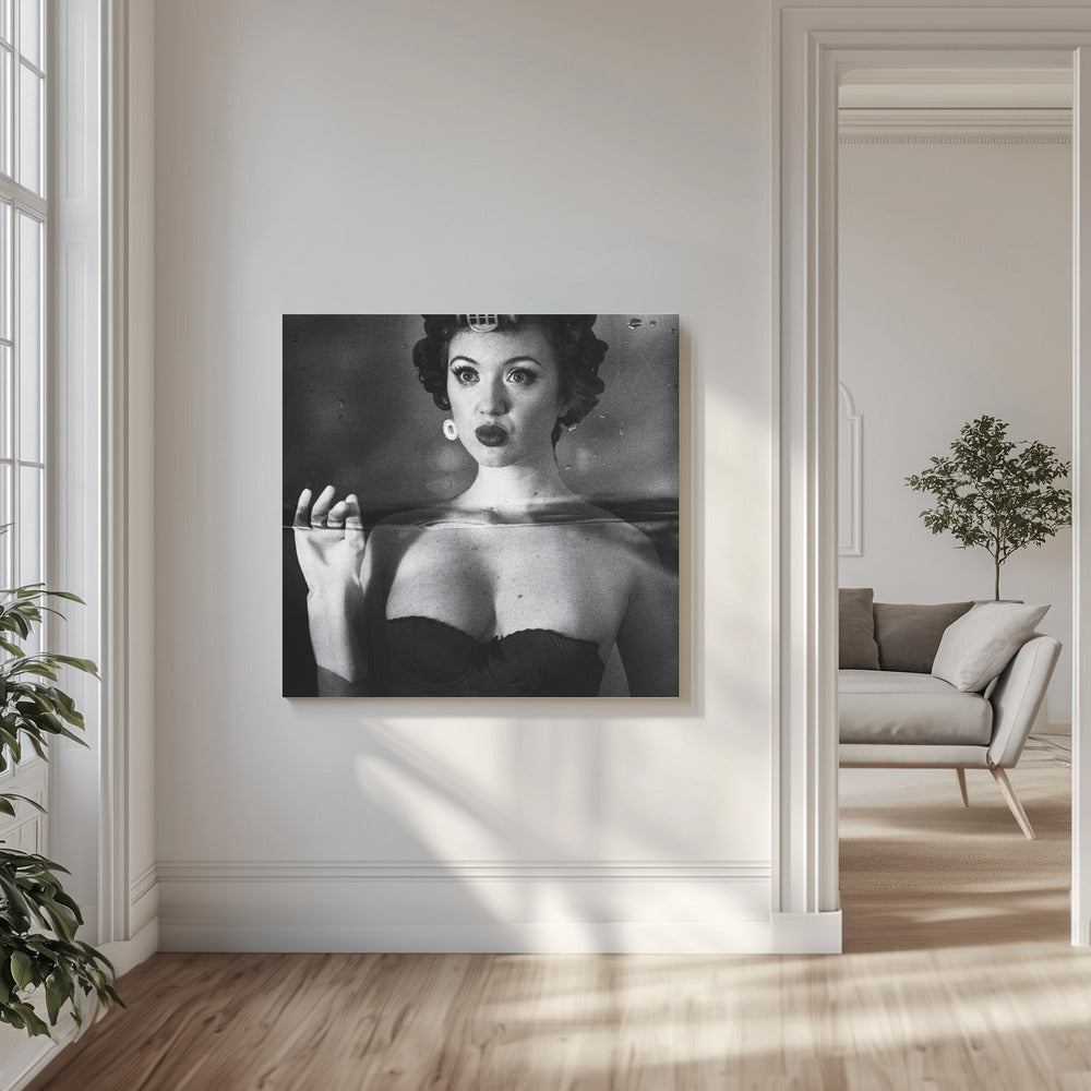 Ei hukkumassa, heiluttaa | Canvastaulut