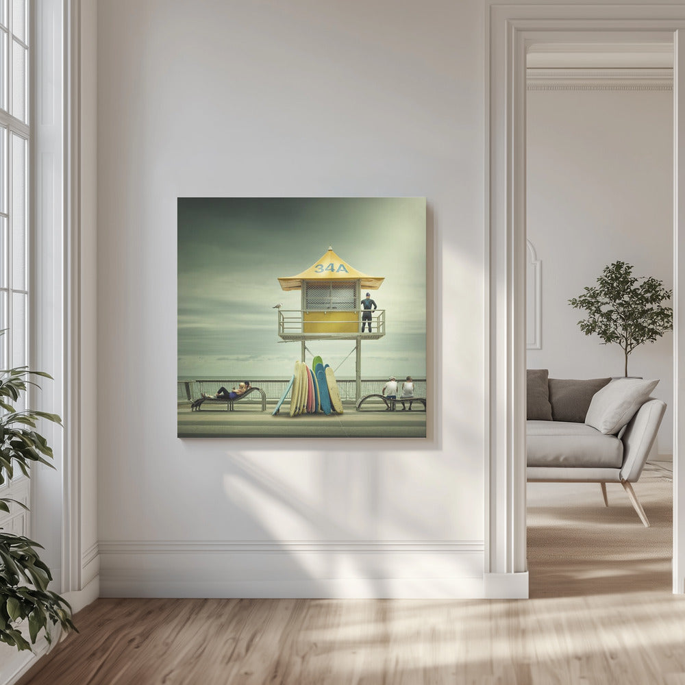 The life guard | Canvas