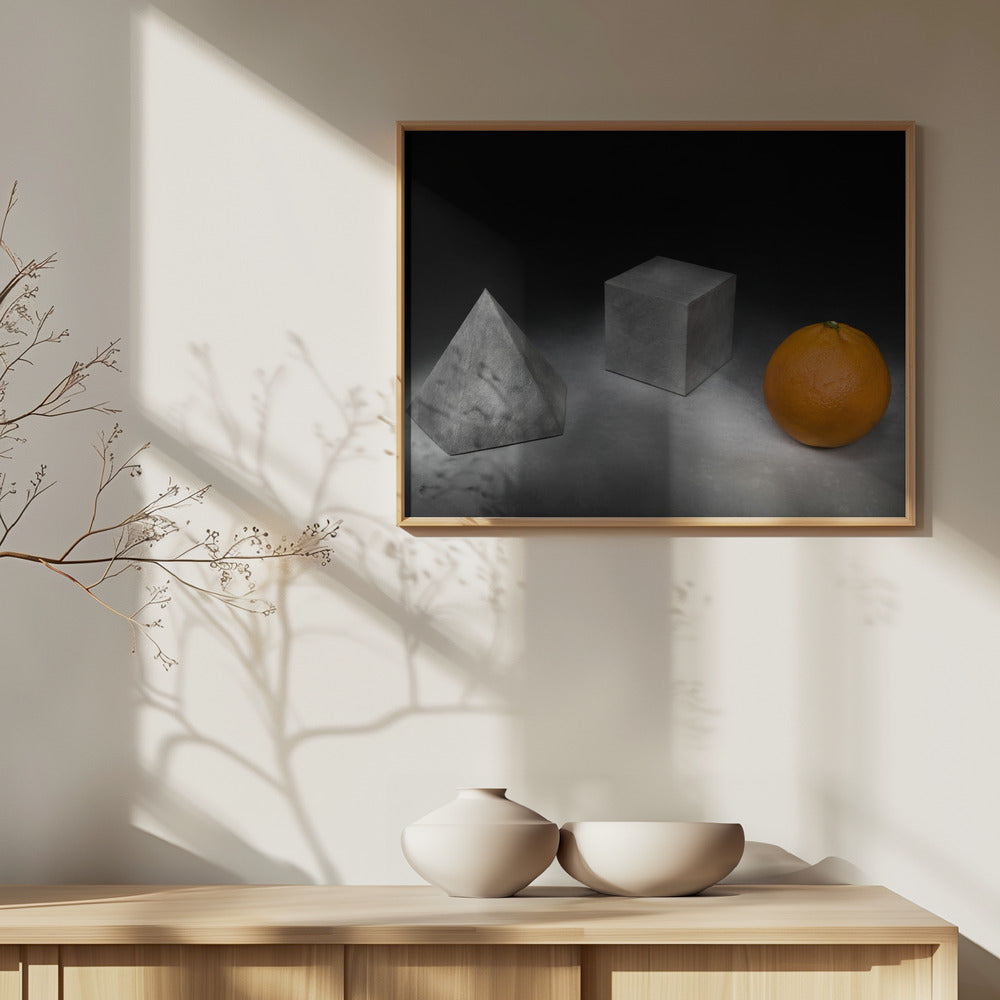 Platonische Körper | Poster - Kunstdruck